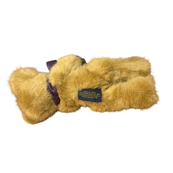 Vintage 2002 Boyds Bear A Bunch of Thanks Plush Embroidered Jointed Flowers - Picture 4 of 5